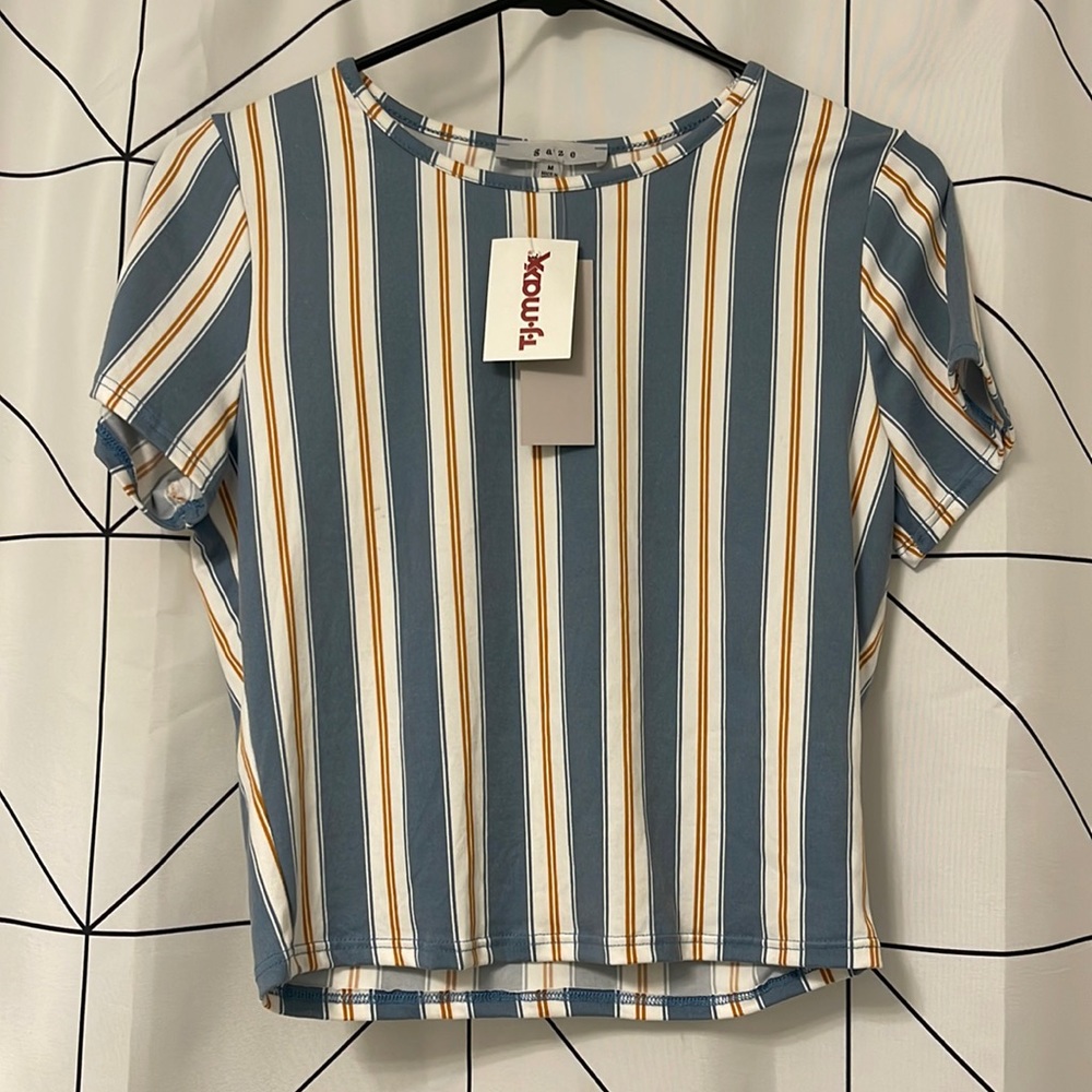 STRIPE CROP TOP